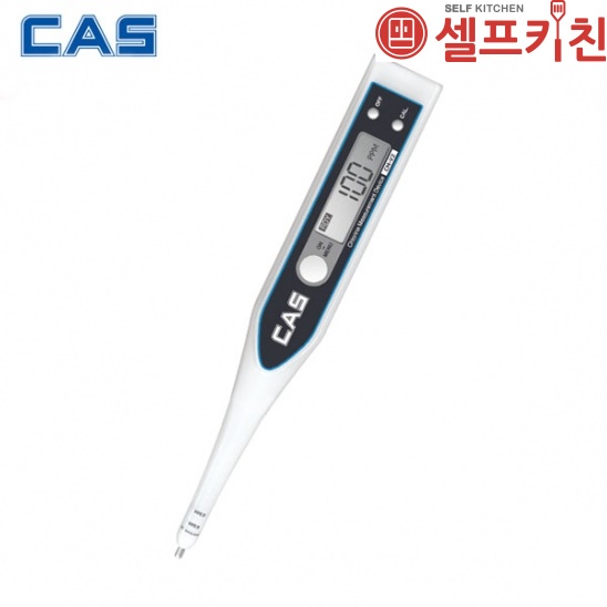 CAS 염소 농도측정기 디지털측정기 CM-V2 채소 과일 어패류 살균세제 온도측정